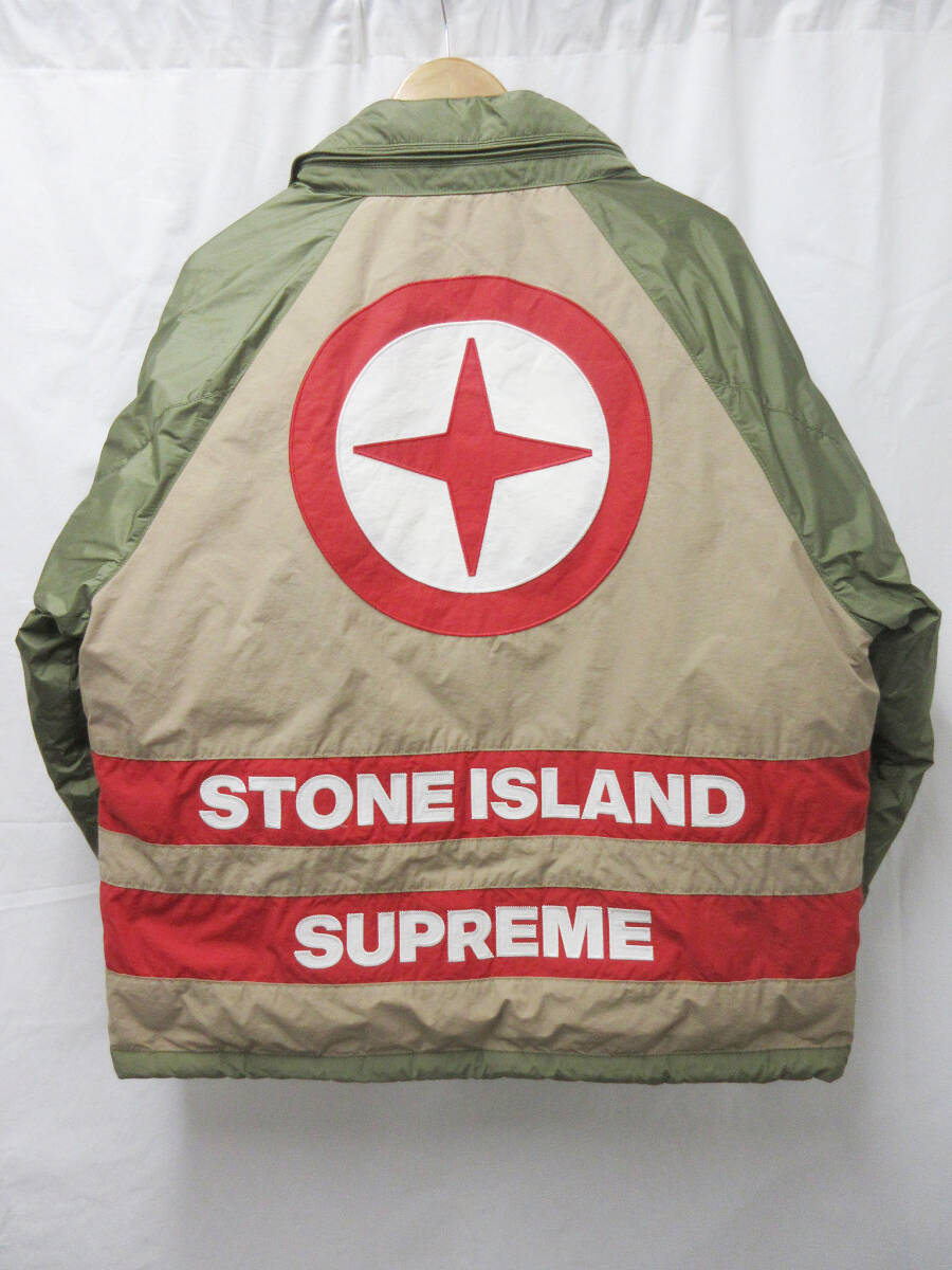 シュプリーム Supreme Stone Island Reversible Down Puffer Jacket ストーンアイランド リバーシブル ダウン パファージャケット_画像2