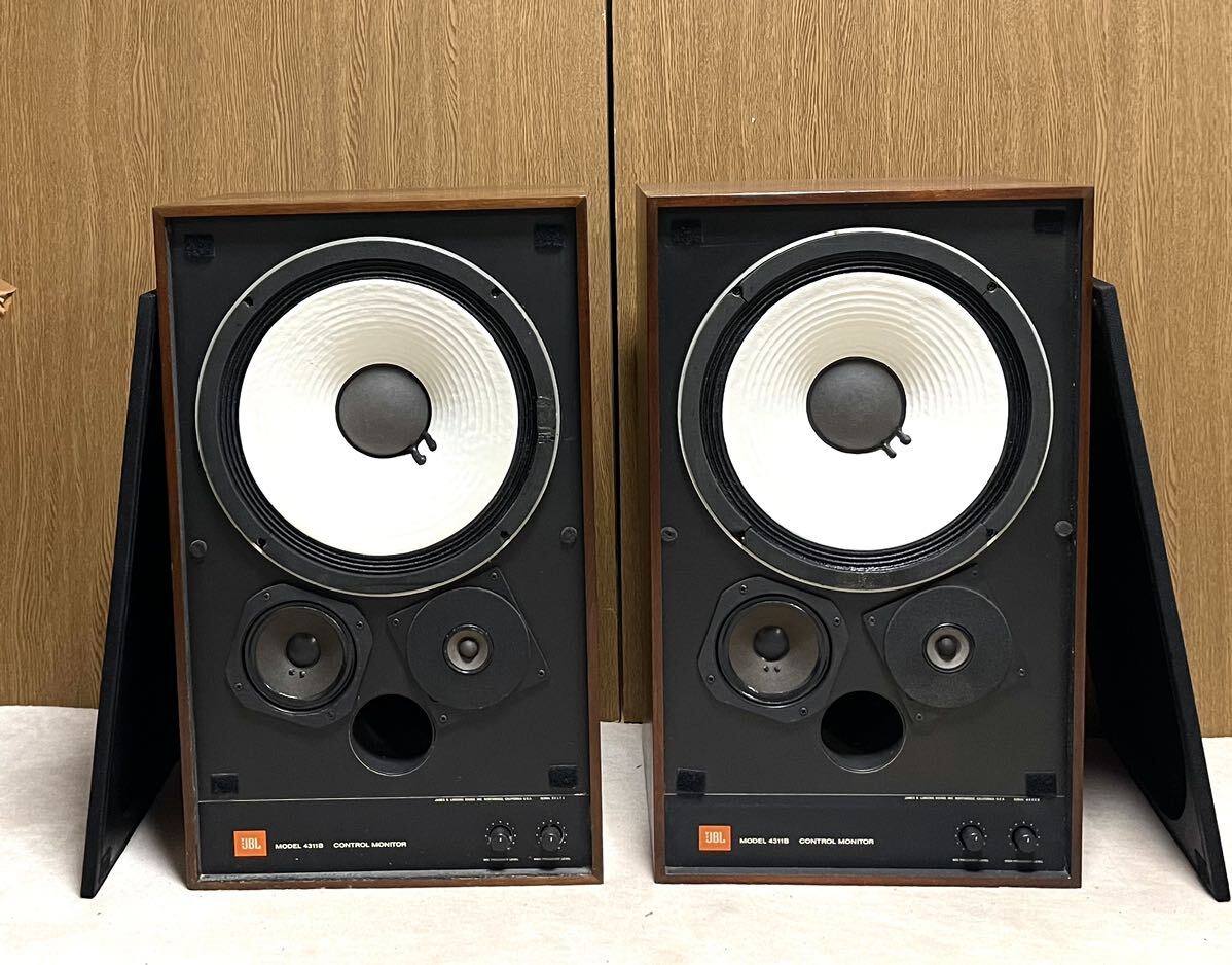 JBL 4311B-WX CONTROL MONITOR speaker pair.( operation excellent )( beautiful goods )