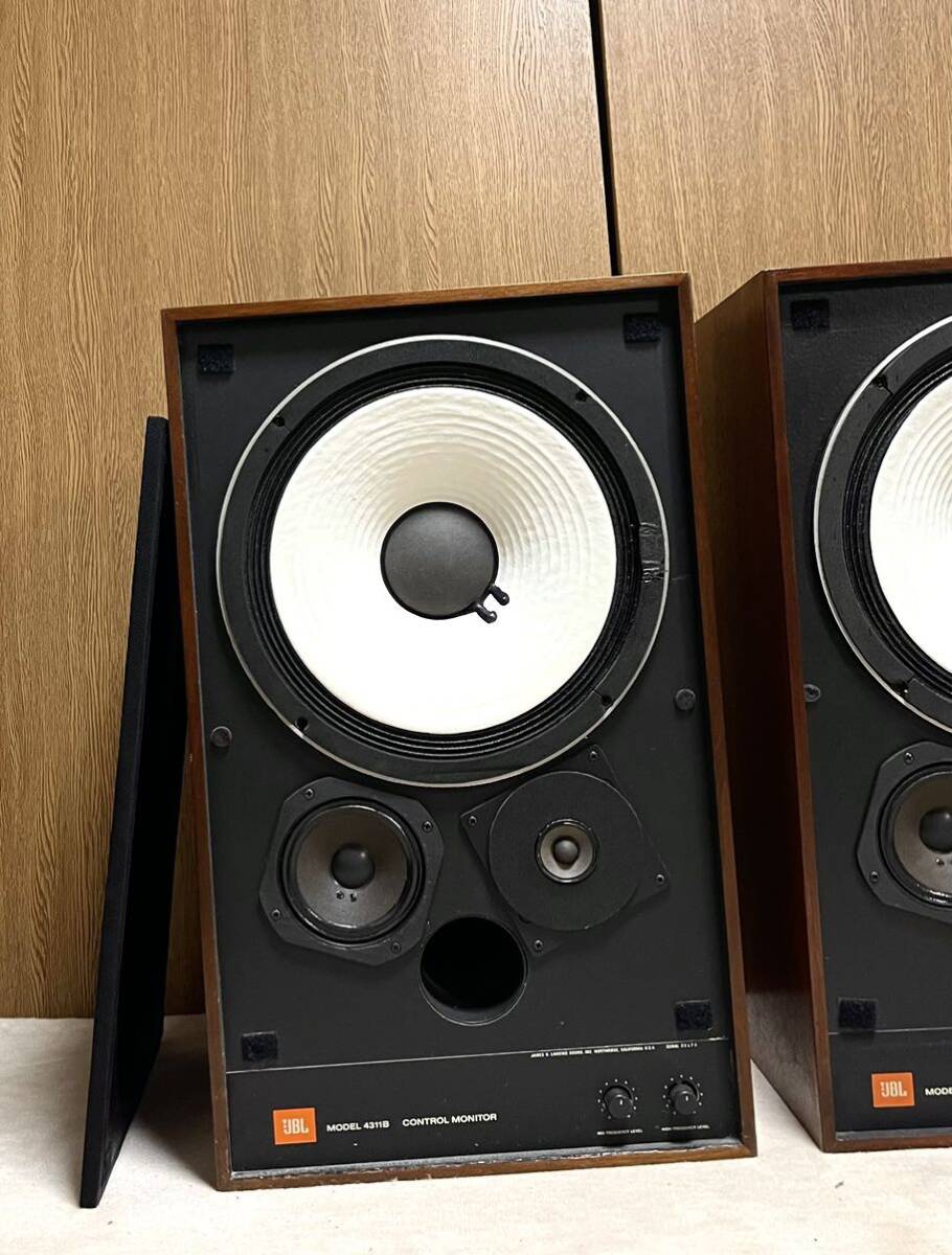 JBL 4311B-WX CONTROL MONITOR speaker pair.( operation excellent )( beautiful goods )