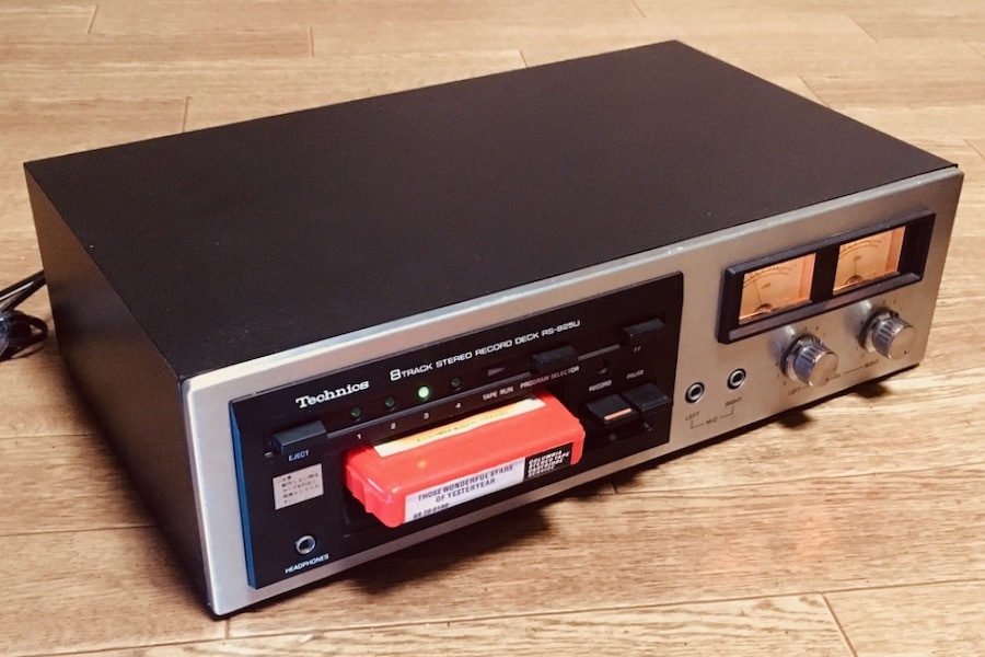 ◆8トラック・デッキ(8トラ)◆ Technics 8TRACK STEREO RECORD DECK RS-825U (録音再生機)◆_画像2