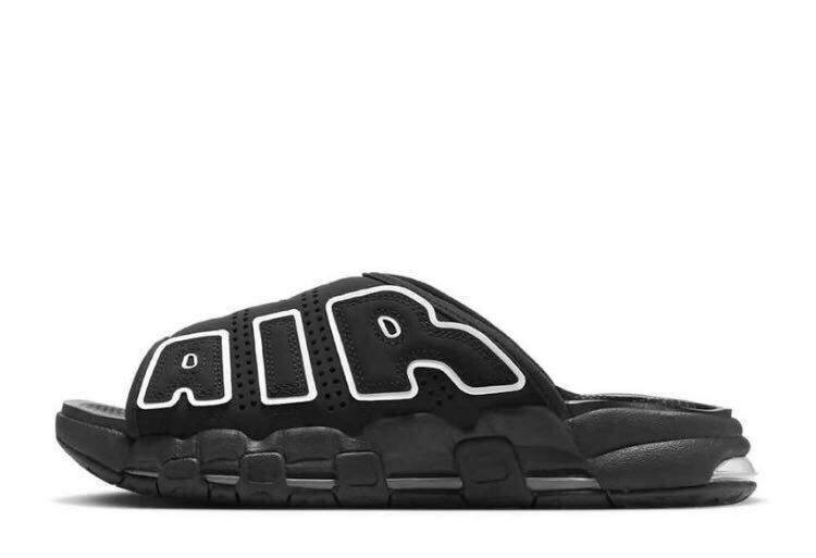 送料無料 国内正規 30.0cm Nike Air More Uptempo Slide Black ナイキ モアテン サンダル ブラック DV2132-001 モアアップテンポ