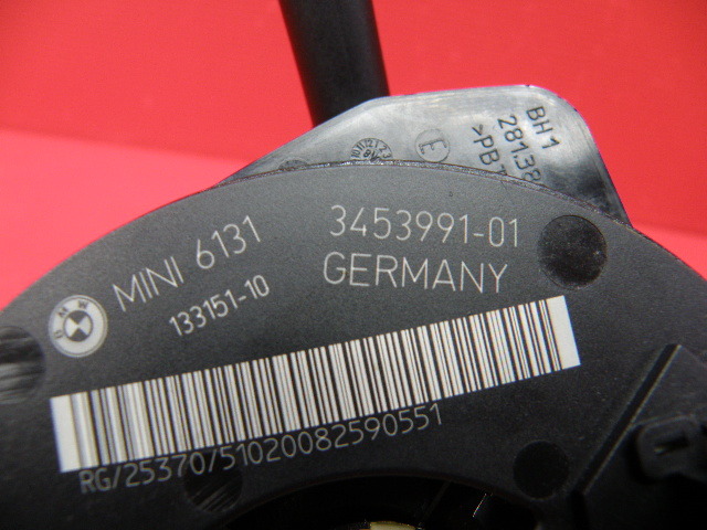 [Rmdup40340] BMW ミニ R55 スパイラルケーブル レバースイッチ 一式 HID車両用 適合確認可 (MM16/MF16/S/R55/R57/クーパー/前期/後期/LCI)_画像10