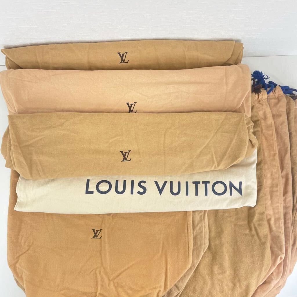 ルイヴィトン LOUISVUITTON 巾着保存袋 布袋 バッグ 洋服用 10枚セット Z071_画像1