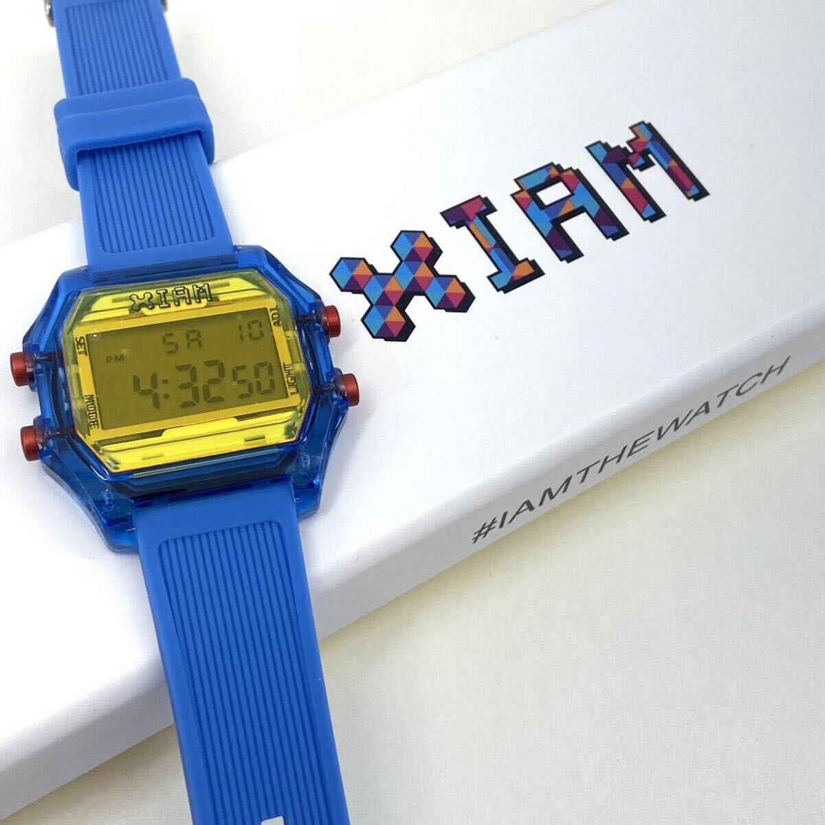 【新品未使用】 IAM アイアム IAMTHEWATCHデジタル 腕時計 ユニセックス Mサイズ a191_画像1