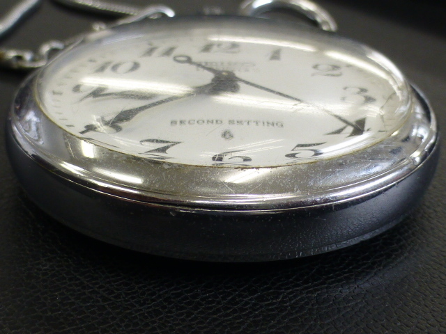 【34855】◆コレクション 時計 懐中時計 SEIKO/セイコー 6110-0010 手巻き 稼働◆_画像6