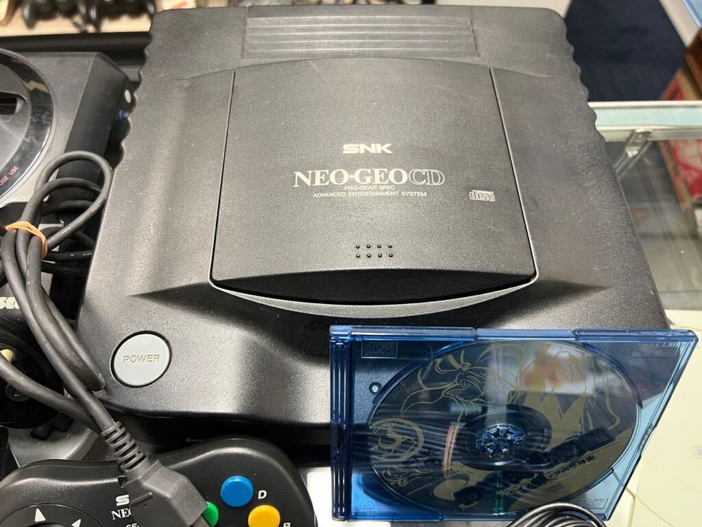 1000スタ】動作確認済み SNK NEOGEO CD ネオジオ メガドライブ アーケードコントローラー スティック PRO-GEAR サムライスピリッツ ゲームの画像3