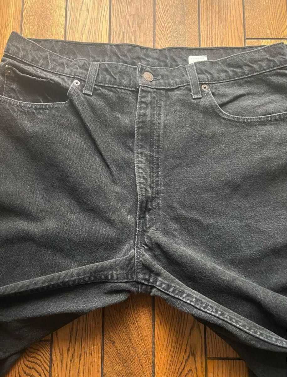 90s USA製　Levis 550 ブラック