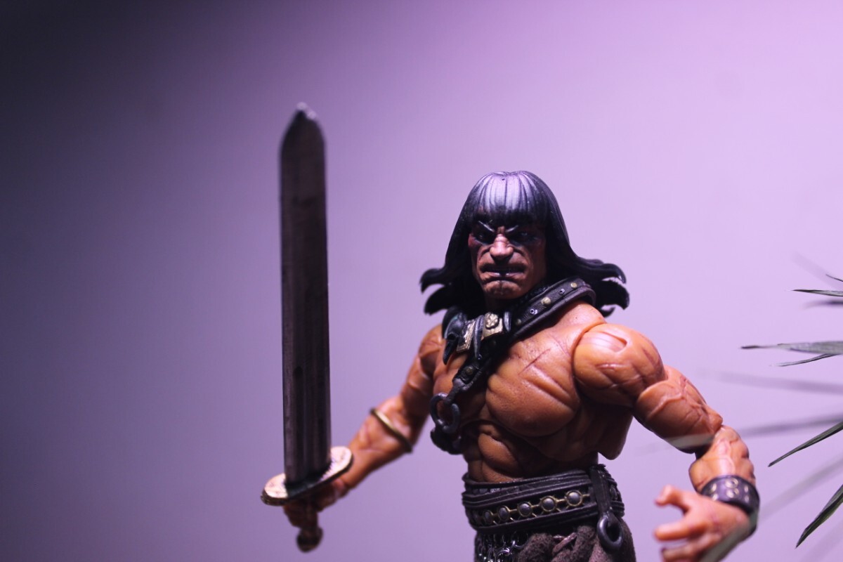 Mezco One 12 Conan コミックスタイルカスタムヘッド　フィギュアヘッド　メズコ　ヘッドのみ_画像1