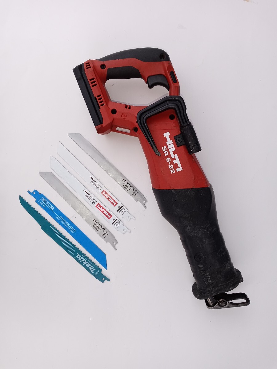 本体　HILTI ヒルティ 充電式レシプロソー SR6-22 コードレス セーバソー セーバーソー 多目的用 切断_画像2