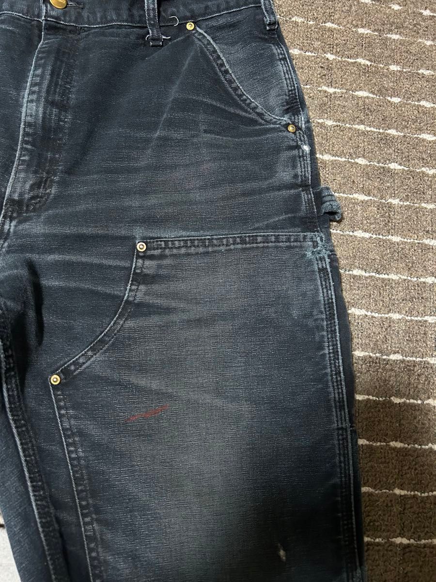 極上フェード carhartt ダブルニーペインターパンツ ボロ 雰囲気 極上フェード carhartt ダブルニーペインターパンツ ボロ 雰囲気
