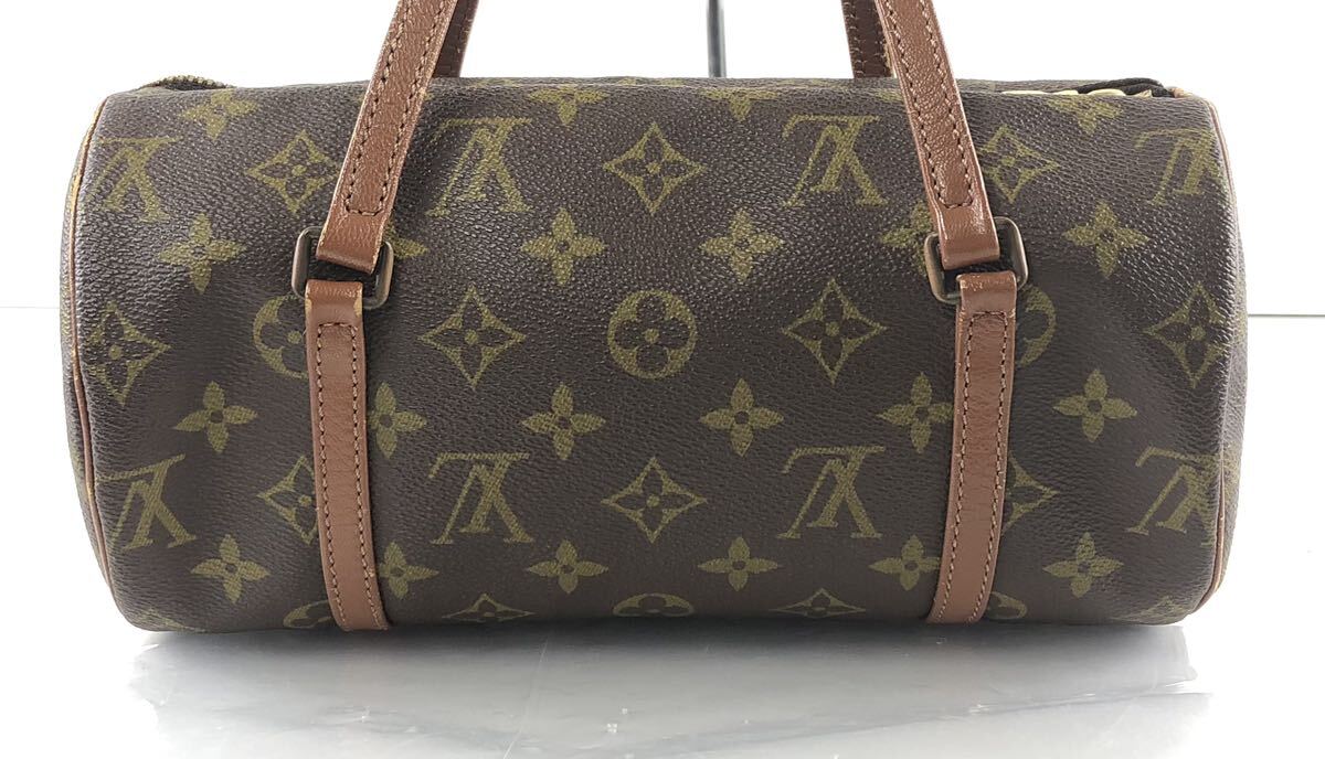 【SM914】LOUISVUITTON ルイヴィトン モノグラム パピヨン26 筒型 ハンドバッグ ミニボストンバッグ 手持ちカバン バッグ _画像3