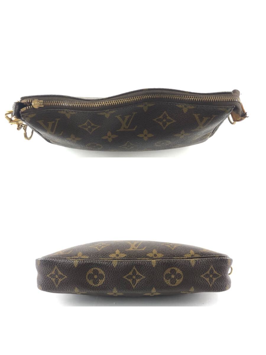 [SR265]LOUISVUITTON Louis Vuitton monogram pochette accessory sowa-ru accessory pouch multi case brown group VI1919 bag 