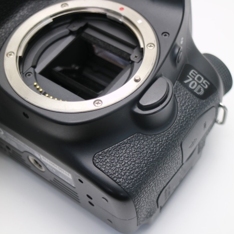 新品同様 EOS 70D ブラック 即日発送 デジタル一眼 Canon 本体 あすつく 土日祝発送OK_画像3