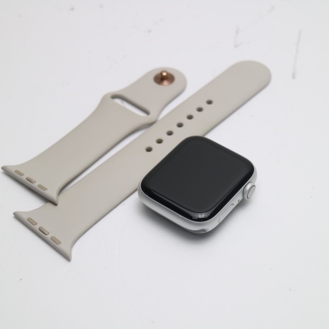 美品 Apple Watch series4 44mm GPSモデル シルバー 中古 あすつく 土日祝発送OK_画像1