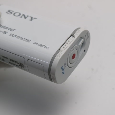 美品 HDR-AS100V ホワイト 即日発送 デジタルビデオカメラ SONY 本体 あすつく 土日祝発送OK_画像3