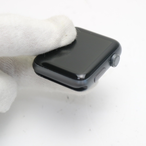 美品 Apple Watch series3 42mm GPSモデル スペースグレイ 即日発送 Apple 中古 あすつく 土日祝発送OKの画像3