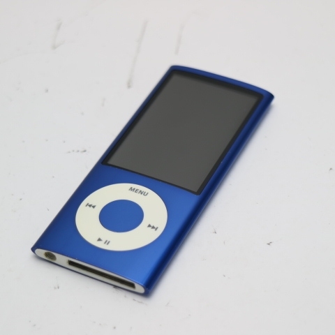 美品 iPOD nano 第5世代 8GB ブルー 即日発送 MC037J/A 本体 あすつく 土日祝発送OK_画像1