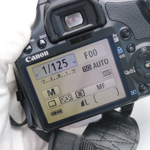 美品 EOS Kiss X2 ブラック ボディ 即日発送 デジ1 Canon デジタルカメラ 本体 あすつく 土日祝発送OK_画像2