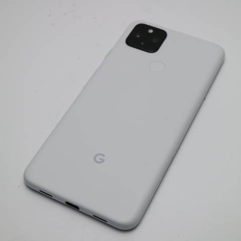 超美品 SoftBank Google Pixel 4a (5G) 128GB クリアリーホワイト スマホ 中古あすつく 土日祝発送 即日発送_画像2