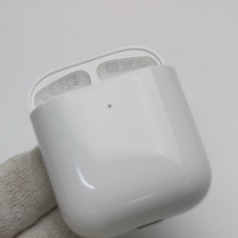 超美品 Airpods 第2世代 ホワイト 中古 即日発送 Apple あすつく 土日祝発送OKの画像3