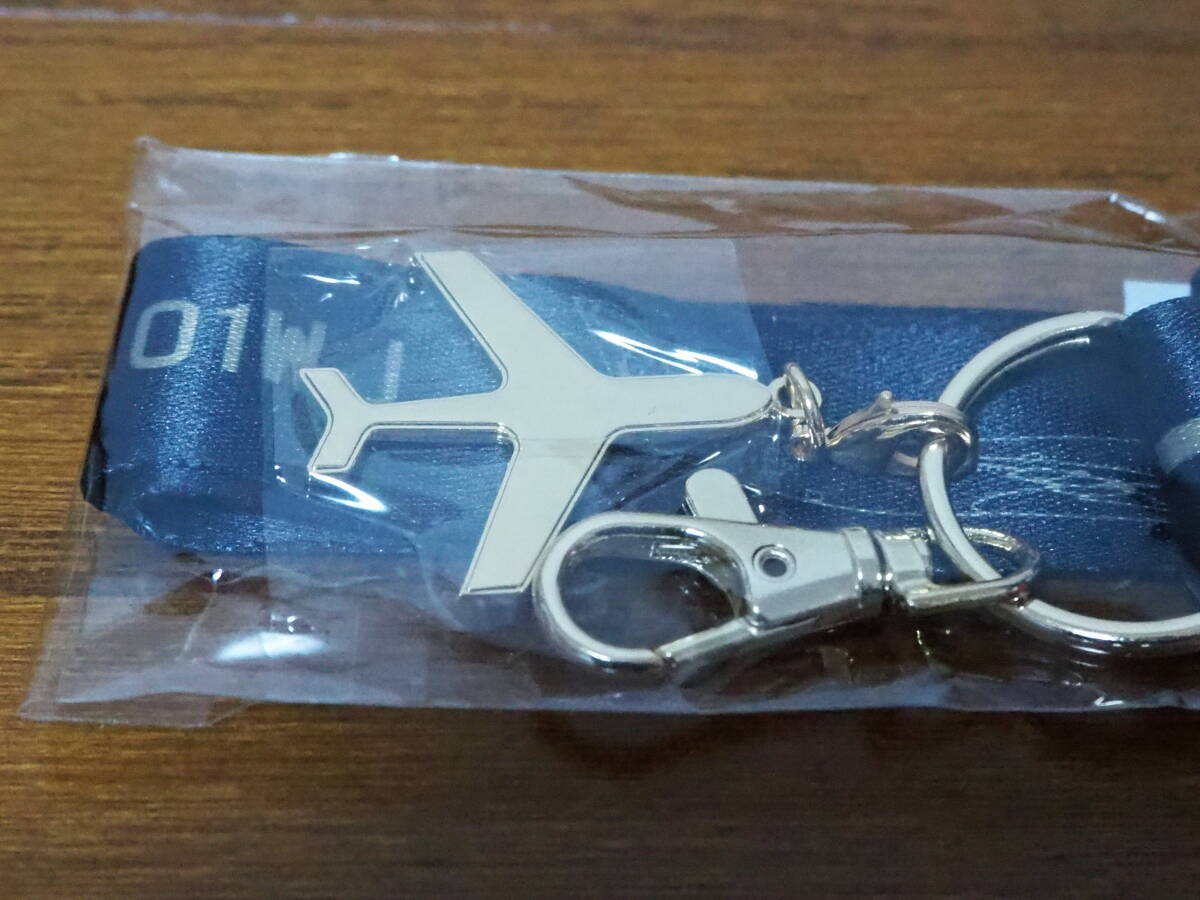 即決♪新品♪日本航空 JAL A350 A350-1000 エアバス ネックストラップ FLEET 飛行機 IDケース カードケース 定期券入れ 社員証入れ_画像3