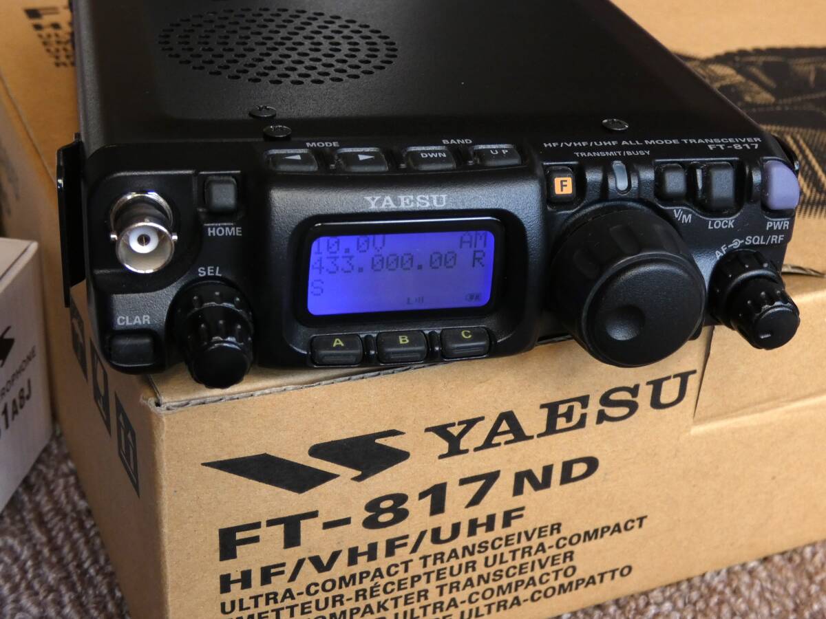 価格は安く 八重洲無線 アマチュア無線 FT-817ND 1.9MHz-430MHz