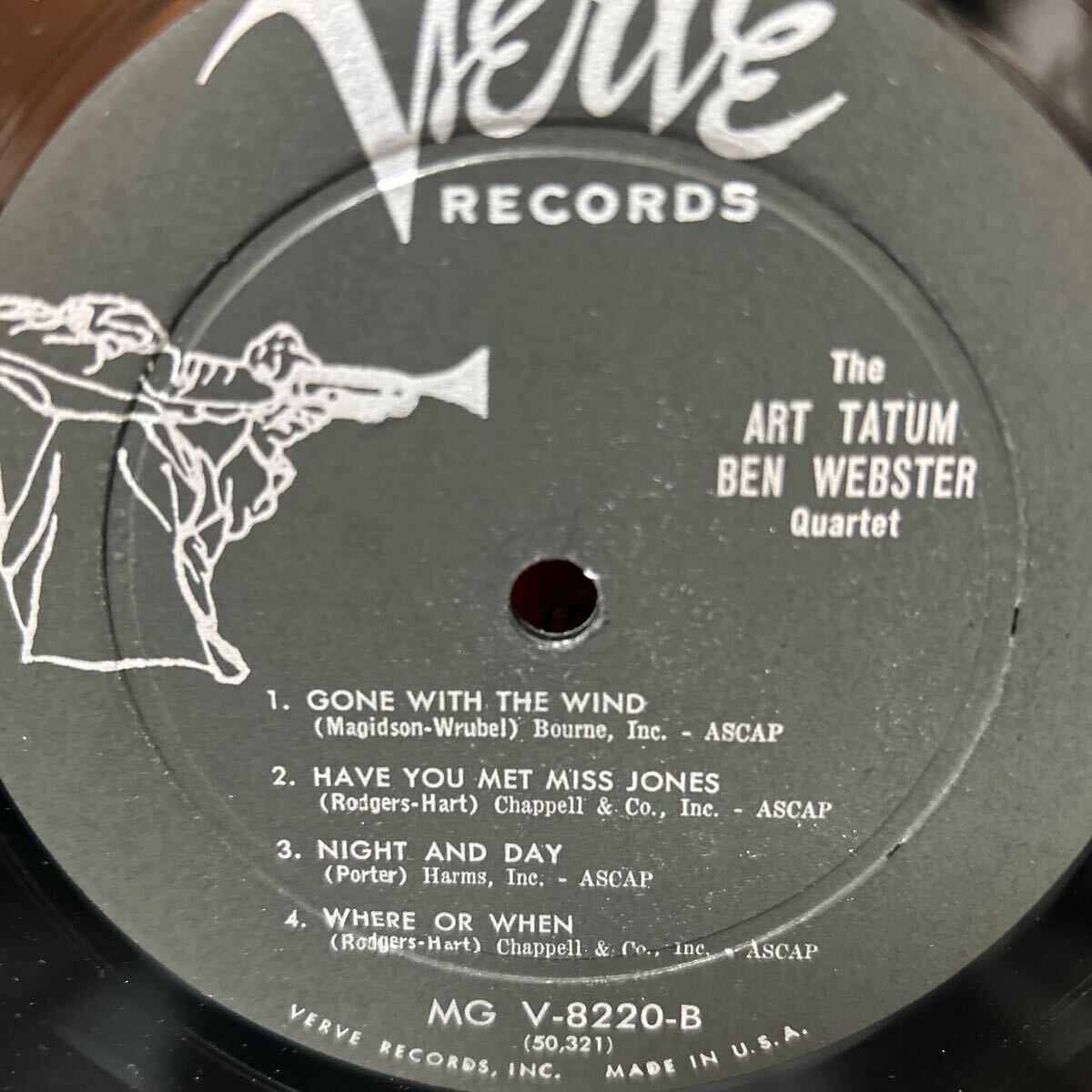 オリジナル盤 / Art Tatum / Ben Webster_画像2