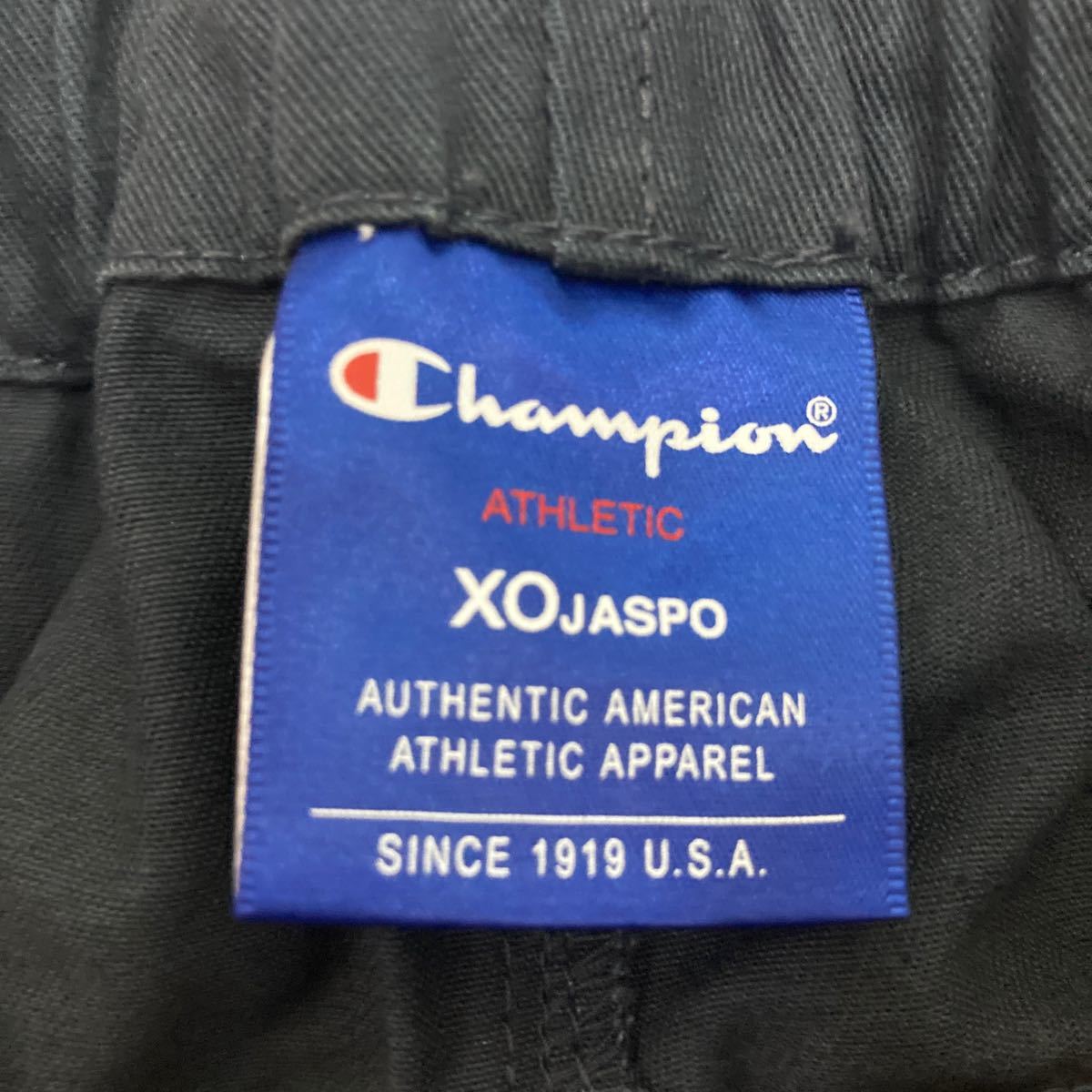 301 未使用 チャンピオン Champion チノショーツ ショートパンツ サイズXO メンズ スポーツ トレーニング ロゴ刺繍 バスケット 40305AW_画像4