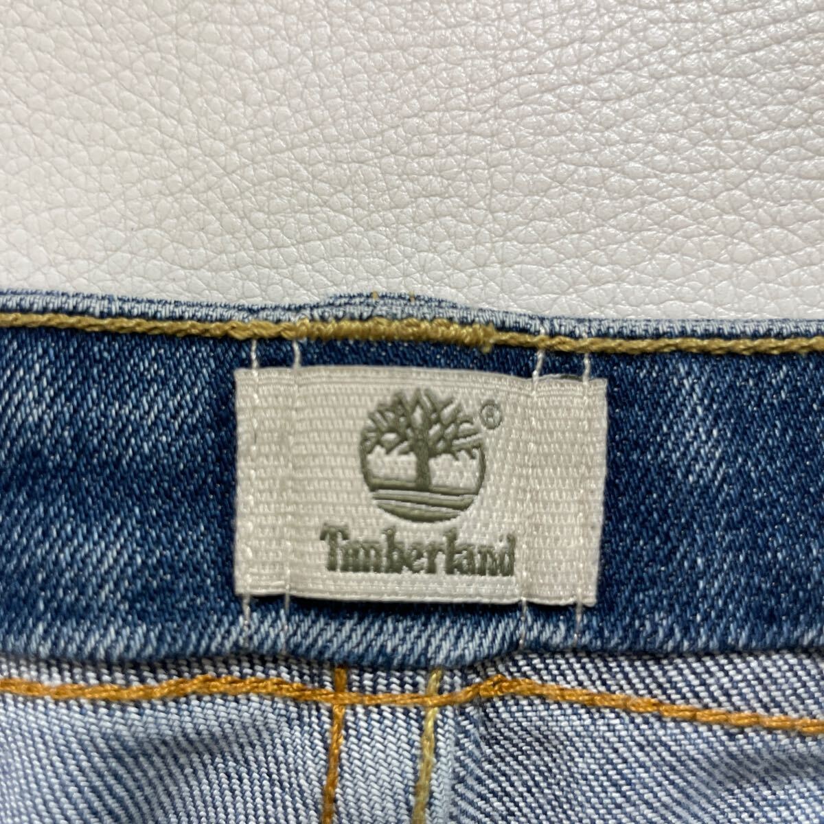 294 Timberland ティンバーランド ウォッシュ加工 ストレッチ スキニー デニム パンツ サイズ34 SKINNY ジーンズ メンズ アメカジ 40314R_画像3