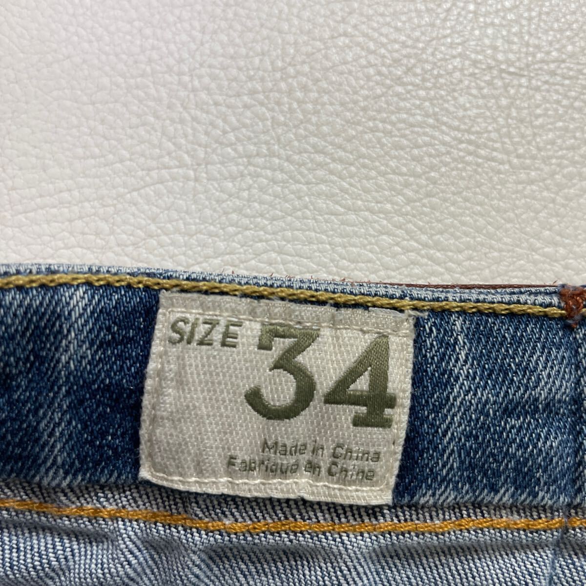 294 Timberland ティンバーランド ウォッシュ加工 ストレッチ スキニー デニム パンツ サイズ34 SKINNY ジーンズ メンズ アメカジ 40314R_画像5