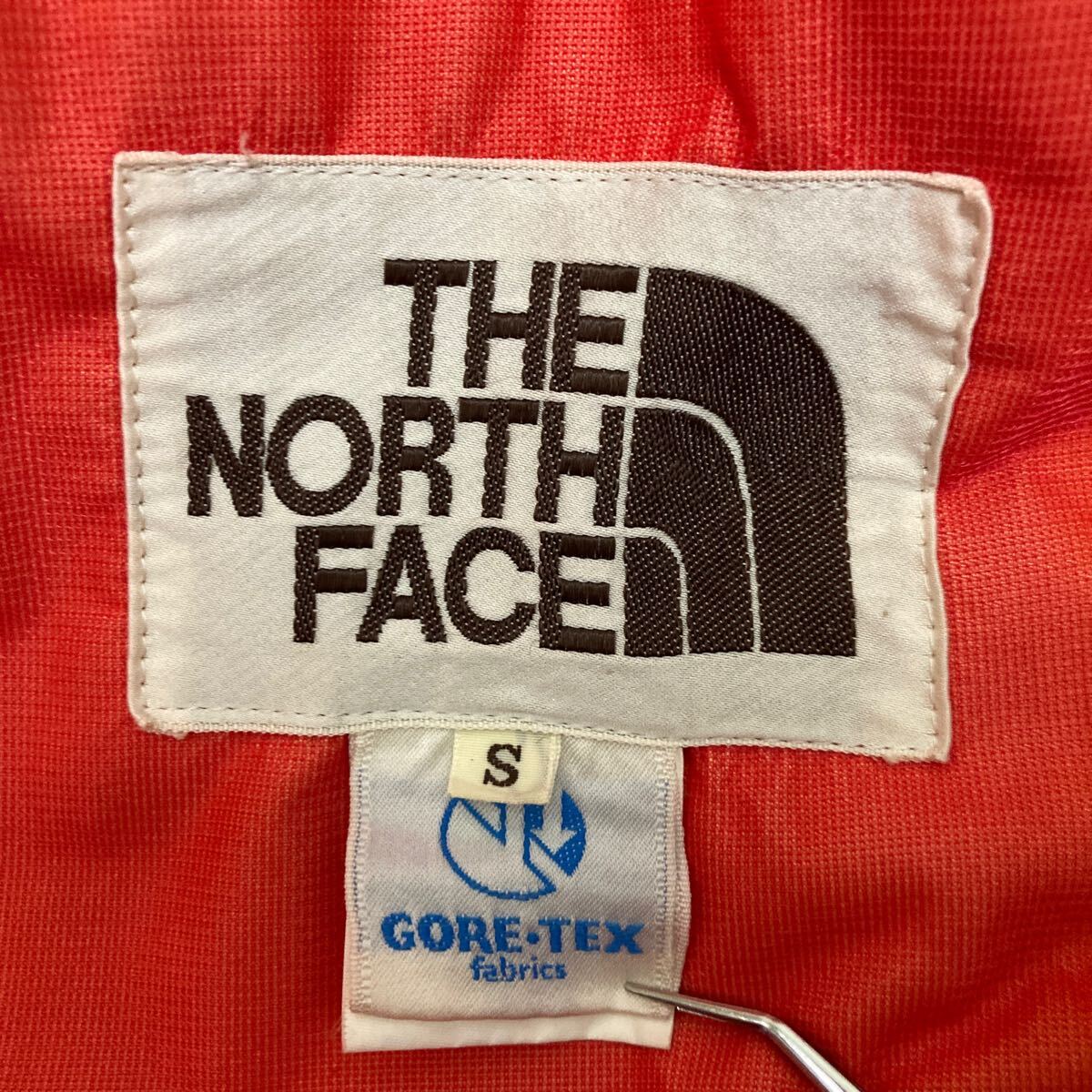 305 THE NORTH FACE 80s 茶タグ GORE-TEX レインウェア 上下セット VINTAGE 雨具 レインスーツ アウトドア 袋付き カッパ 登山 40323S_画像5