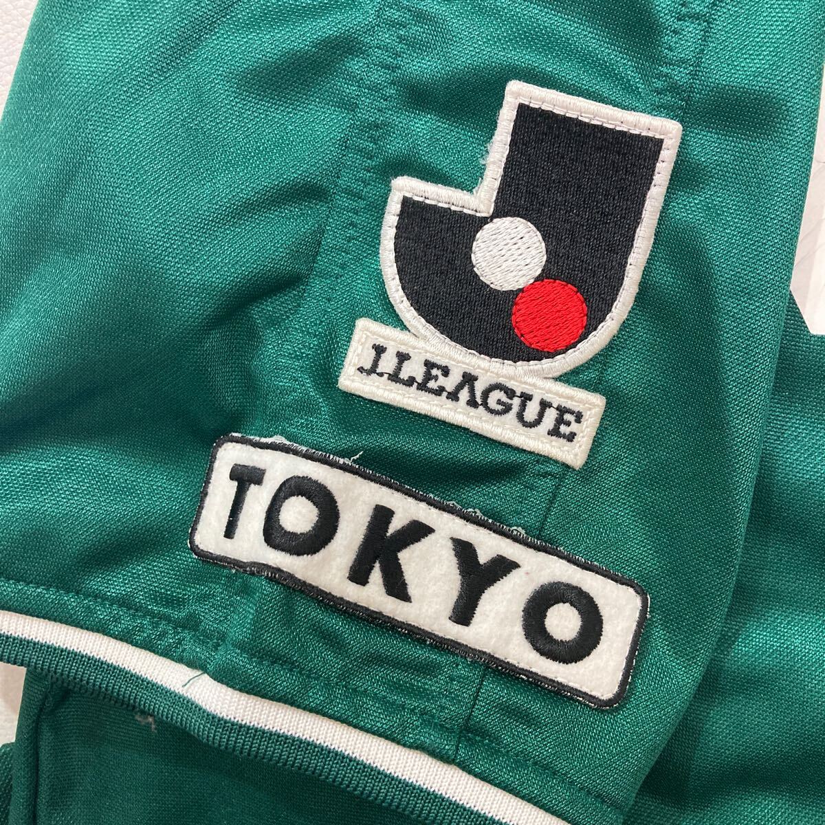 222 東京ヴェルディ 2001-2002 ユニフォーム Jリーグ サッカー NIKE ナイキ製 サイズL グリーン TOKYO VERDY ゲームシャツ 40326AWの画像6