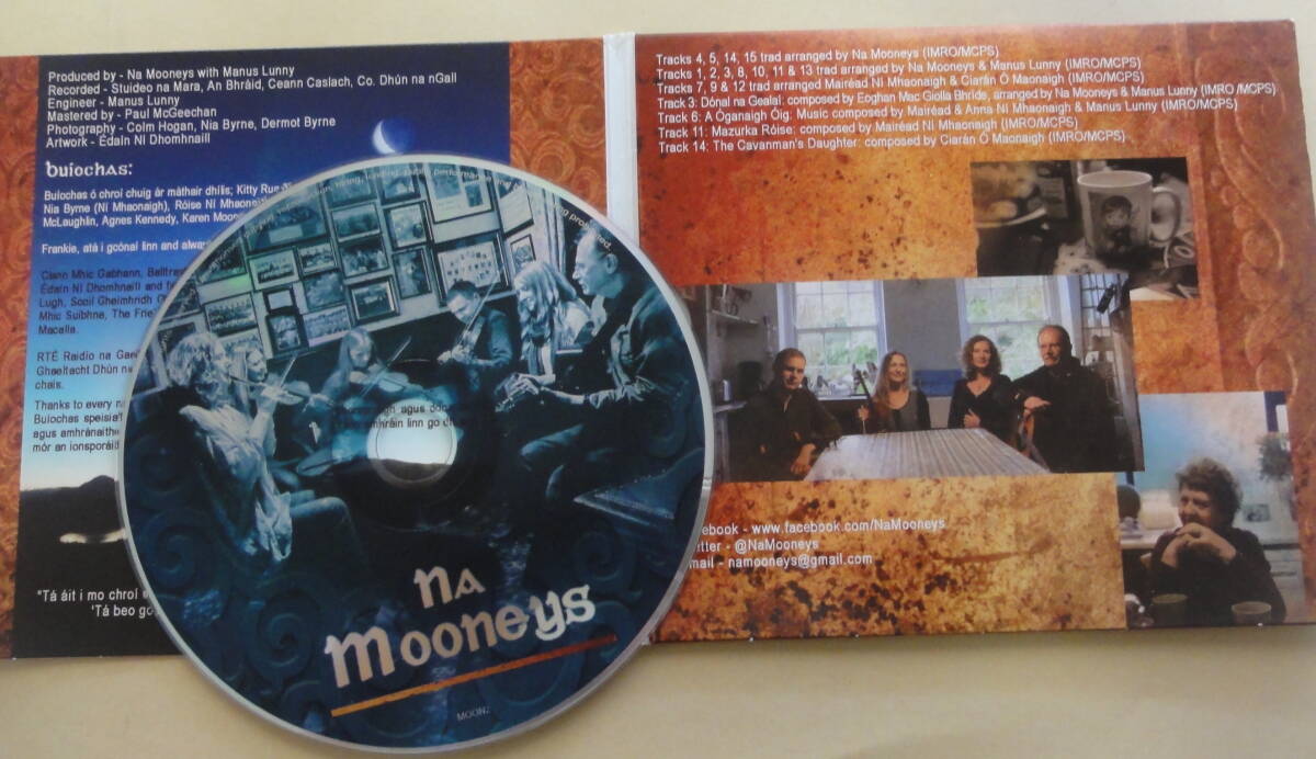 Na Mooneys CD i-ll Land Celt музыка Fiddle CELT Bouzouki Fiddle Whistle jigs reel