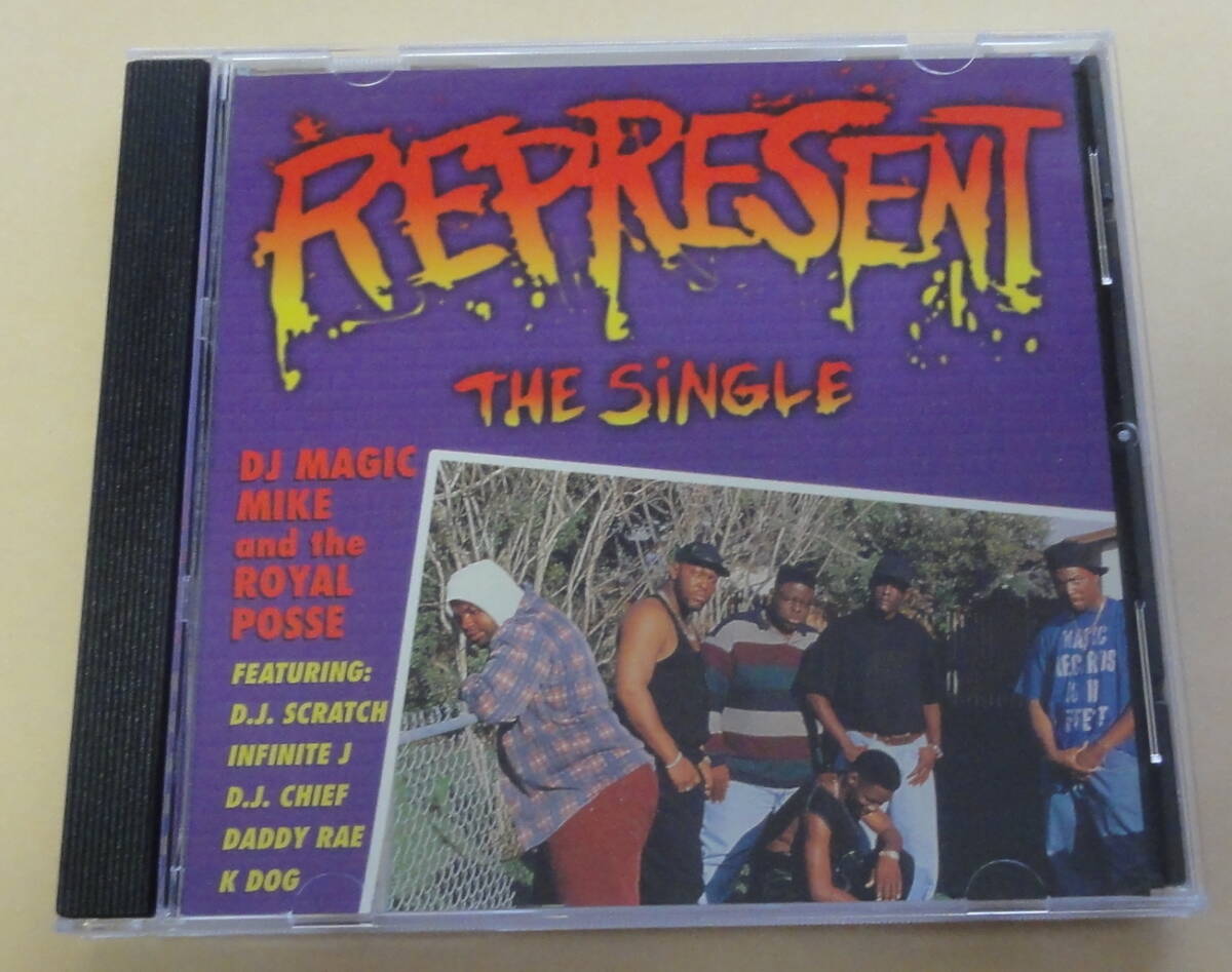  DJ Magic Mike And The Royal Posse / Represent CD 　BASS MUSIC ベースミュージック_画像1