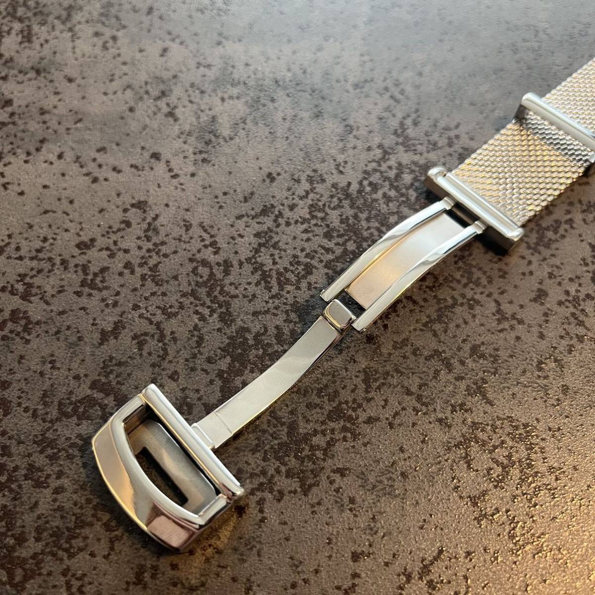 メッシュベルト for IWC 互換ベルト19mm マーク15対応 金属 メッシュベルト for IWC 互換ベルト19mm マーク15対応 金属