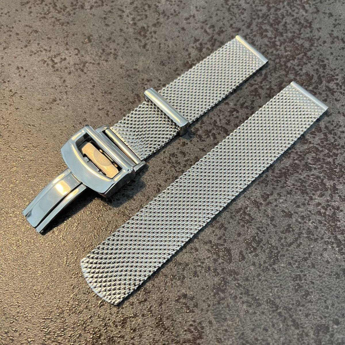 メッシュベルト for IWC 互換ベルト19mm マーク15対応 金属 メッシュベルト for IWC 互換ベルト19mm マーク15対応 金属