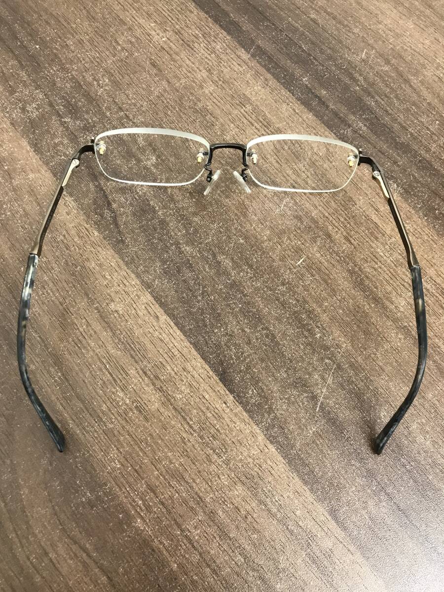 Y2　Exclusiv　エクスクルーシブ　眼鏡　めがね　アイウェア　R0370 D140　RODENSTOCK　ローデンストック　チタン製　レンズ入り_画像3