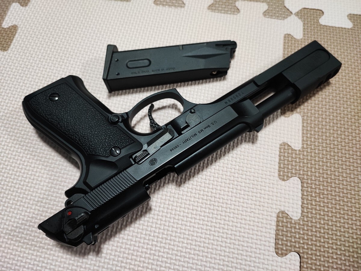 マルイ M92f フルオートカスタム ライラクス laylax ベレッタ アンダーワールド LEON コンペンセイター ガスブローバック ドルフィンの画像4