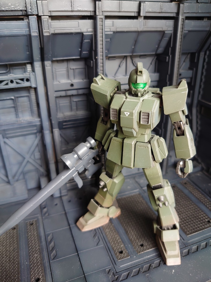 HGUC ジムスナイパー＆ホバートラック 塗装済完成品_画像3