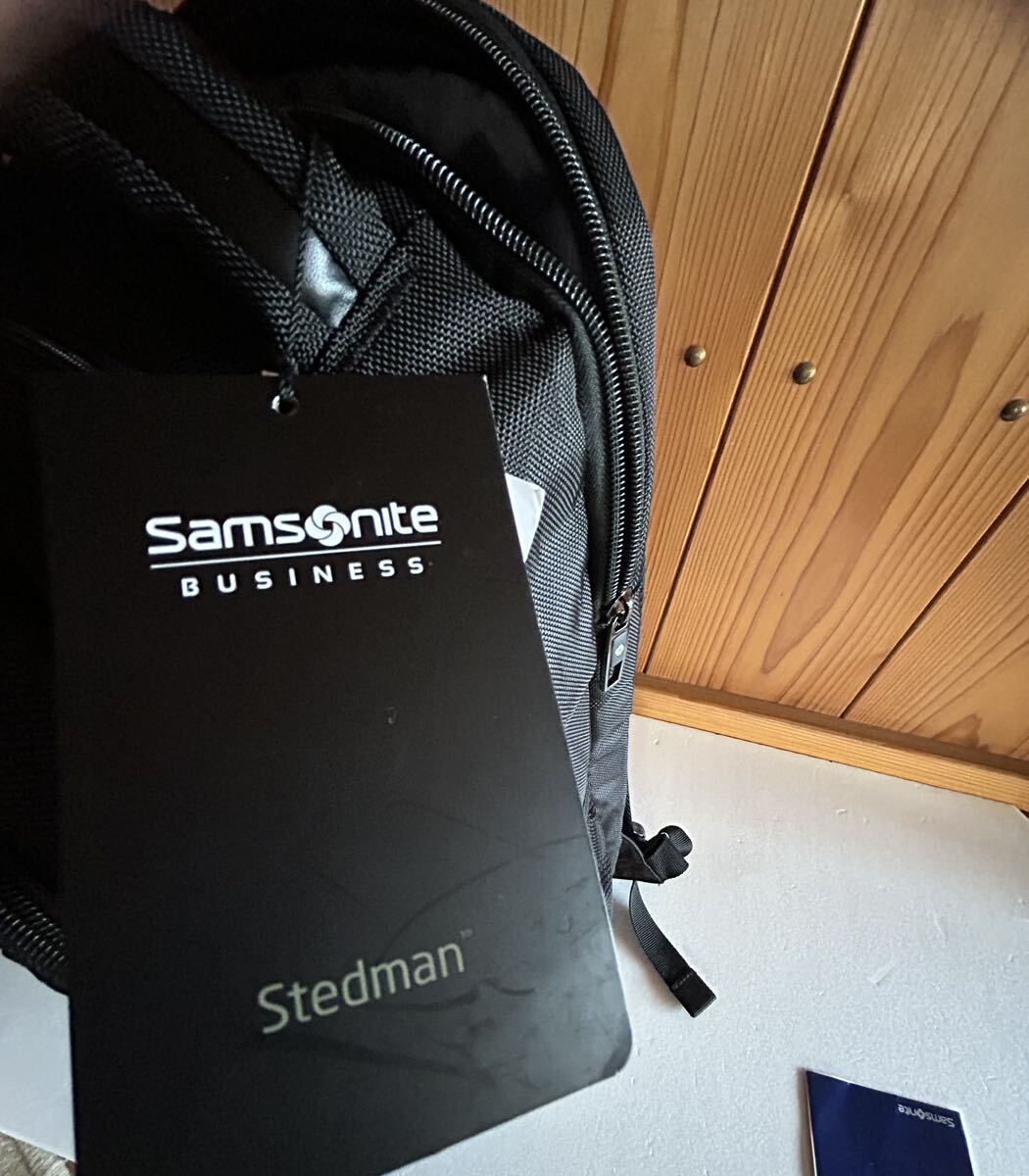 【送料無料】新品 Samsonite サムソナイト リュック メンズ ビジネス バックパック 黒 リュックサック E