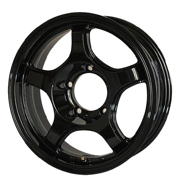 ホイール4本セット 16ｘ5.5J -20 JOYMAX 16インチ ブラック（艶あり） PCD:139.7 5H アルミホイール 法人宛送料無料_画像3