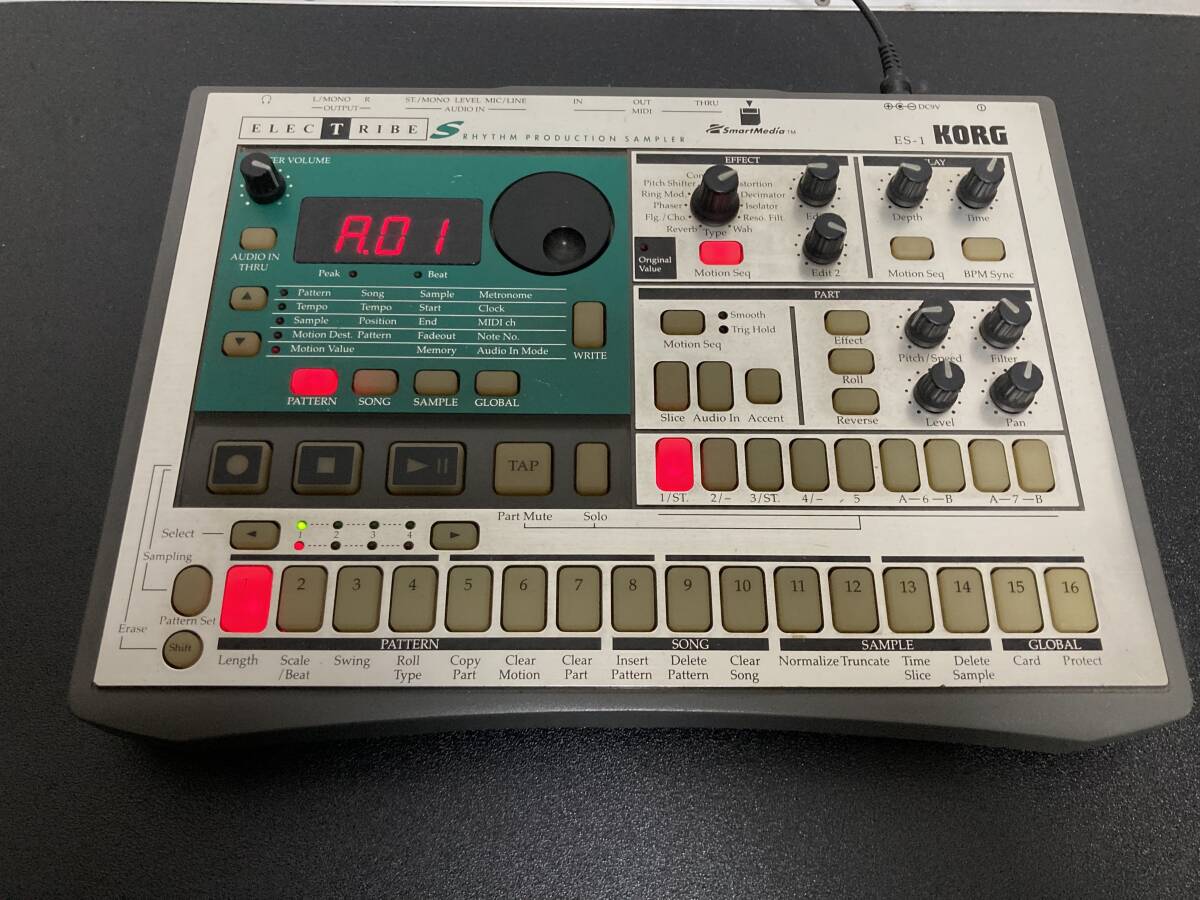 KORG Electribe ES-1 サンプラー＋スマートメディア64MB_画像1