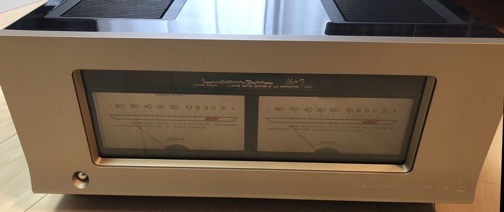 LUXMAN ラックスマン M-7i ステレオパワーアンプ ②_画像1