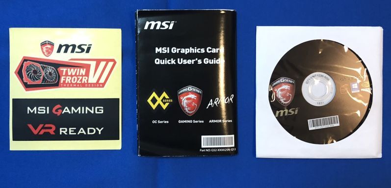 グラフィックカード msi GeForce GTX 1080 GAMING X 8G　中古_画像5