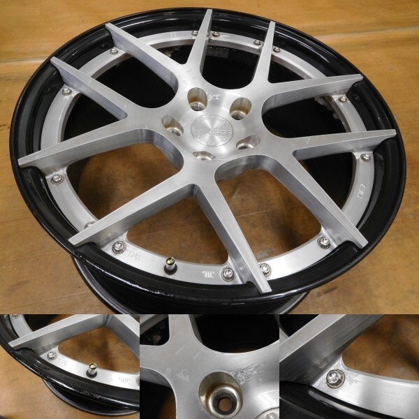 14-262◇軽量 鍛造☆BC FORGED HB05S☆19in9.5J+35,8.5J+35 120 14-262◇軽量 鍛造☆BC FORGED HB05S☆19in9.5J+35,8.5J+35 120