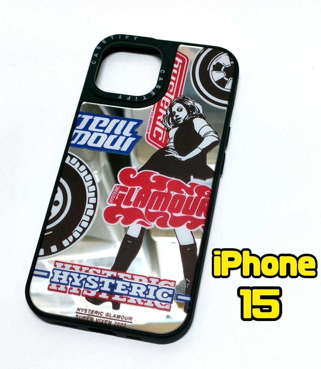 HYSTERIC GLAMOURケース ヒステリックグラマー/ iPhone15用 HYSTERIC GLAMOURケース ヒステリックグラマー/ iPhone15用