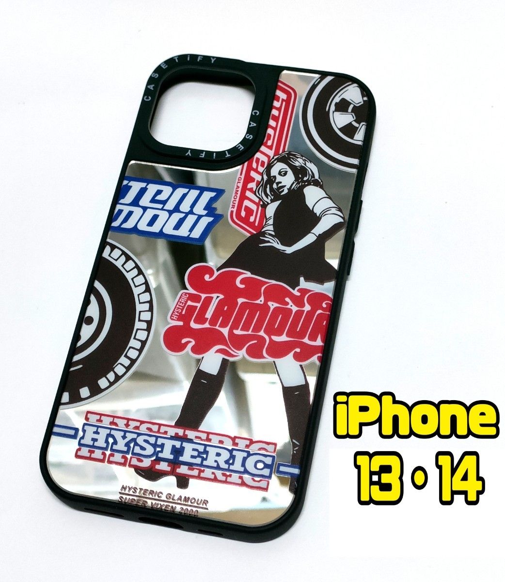 HYSTERIC GLAMOURケース！ヒステリックグラマーケース、★iPhone13／14用！