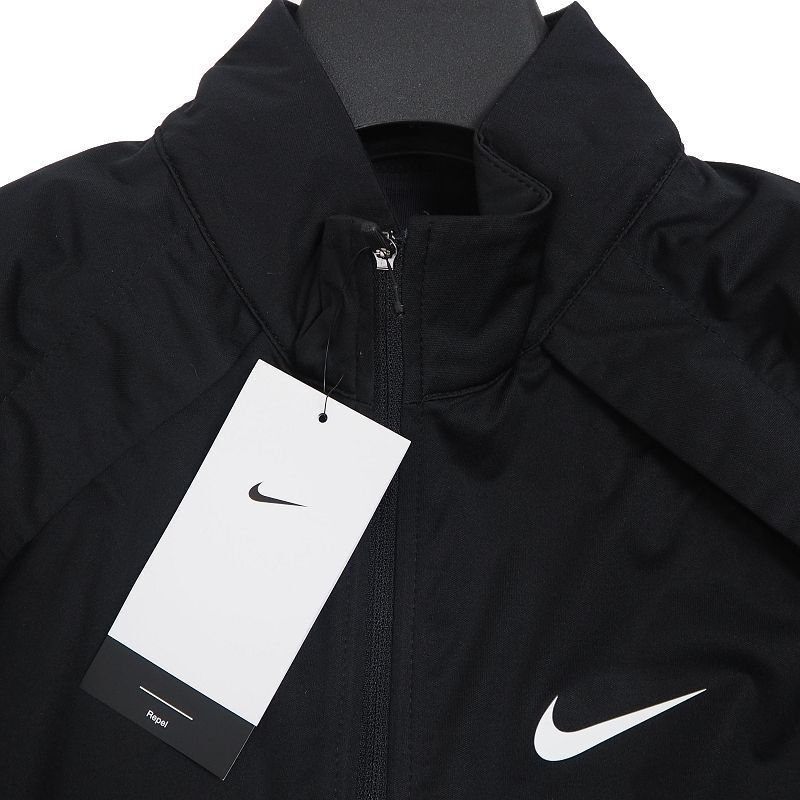 R210 新品 ナイキ ゴルフ レペル ハーフジップ ブルゾン ジャケット (サイズ:XL) NIKE GOLF ゴルフウェア ブラック 春秋_画像4