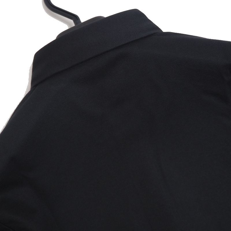 R207 新品 アディダスゴルフ ボタンダウン ポロシャツ 長袖 (サイズ:XL) adidas GOLF ゴルフウェア ブラック_画像4