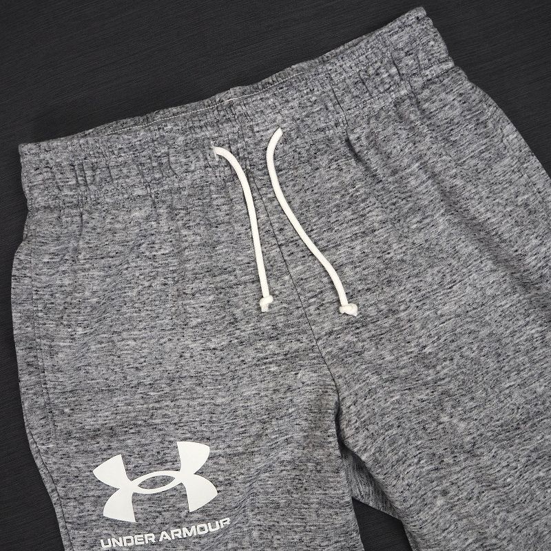 R299 新品 アンダーアーマー メランジ スウェット セットアップ 上下セット パーカー ジョガーパンツ UNDERARMOUR (サイズ:L)_画像7